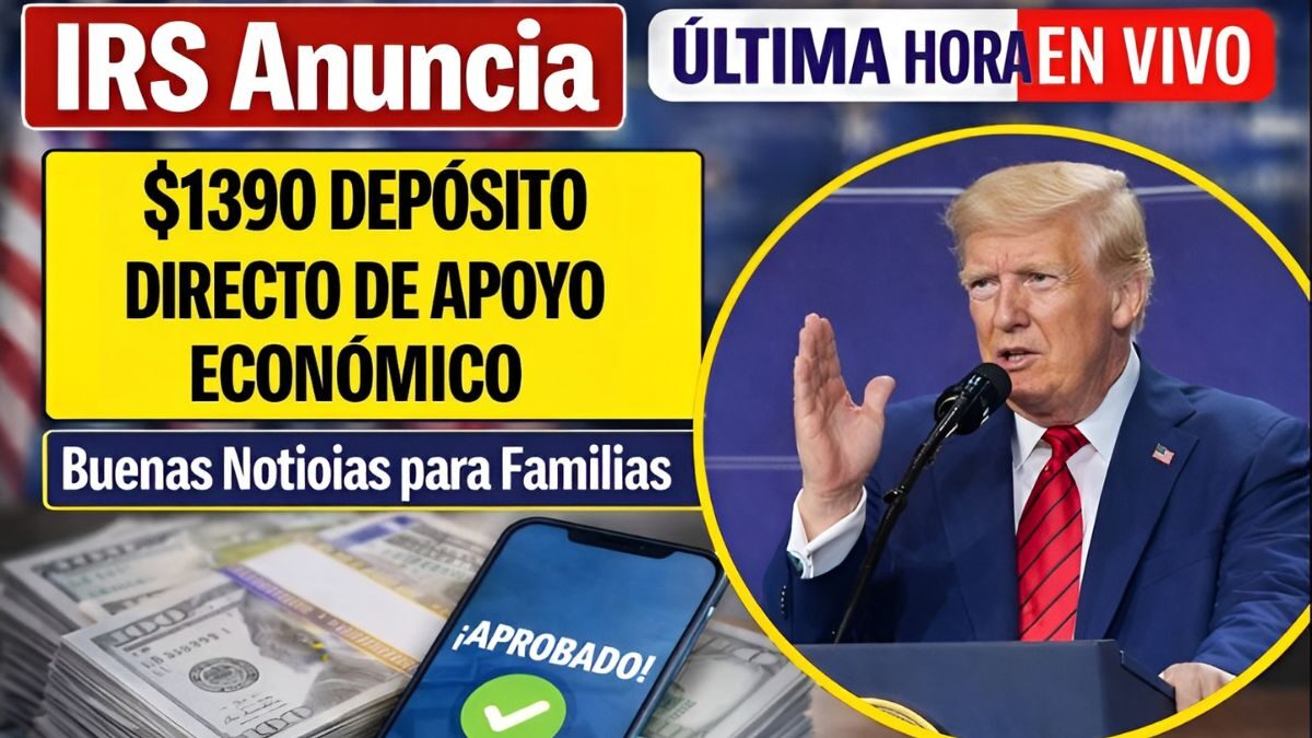 El IRS anuncia un pago de ayuda de...