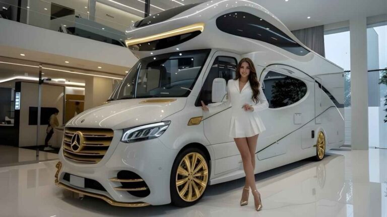 2026 Mercedes Motorhome, Mercedes Luxury Motorhome, New Mercedes Motorhome 2026, Luxury RV 2026, Mercedes Camper Van,
